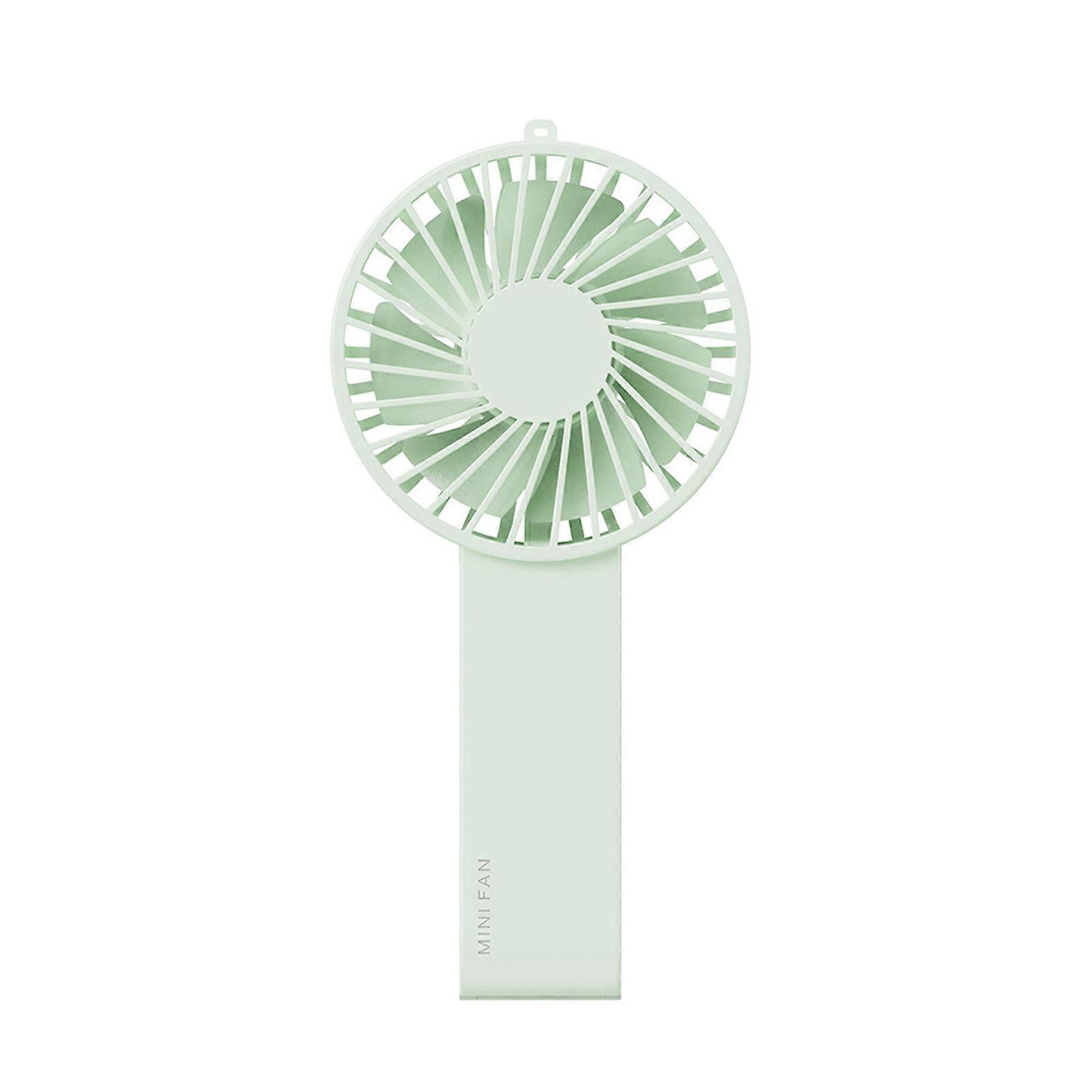 New Upgraded Wellitn Handheld Fan, Portable Hand Fan with 3 Speeds, Mini Hand Held Fan with USB Rechargeable Battery, Small Powerful Foldable Desk Fan