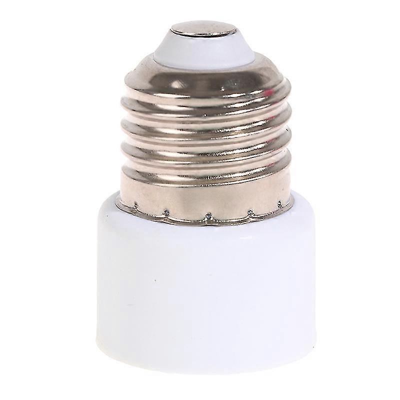 220v E27 Abs White Connector Accessories Us/eu Plug Screw Bulb Base Adapter Hfmqv