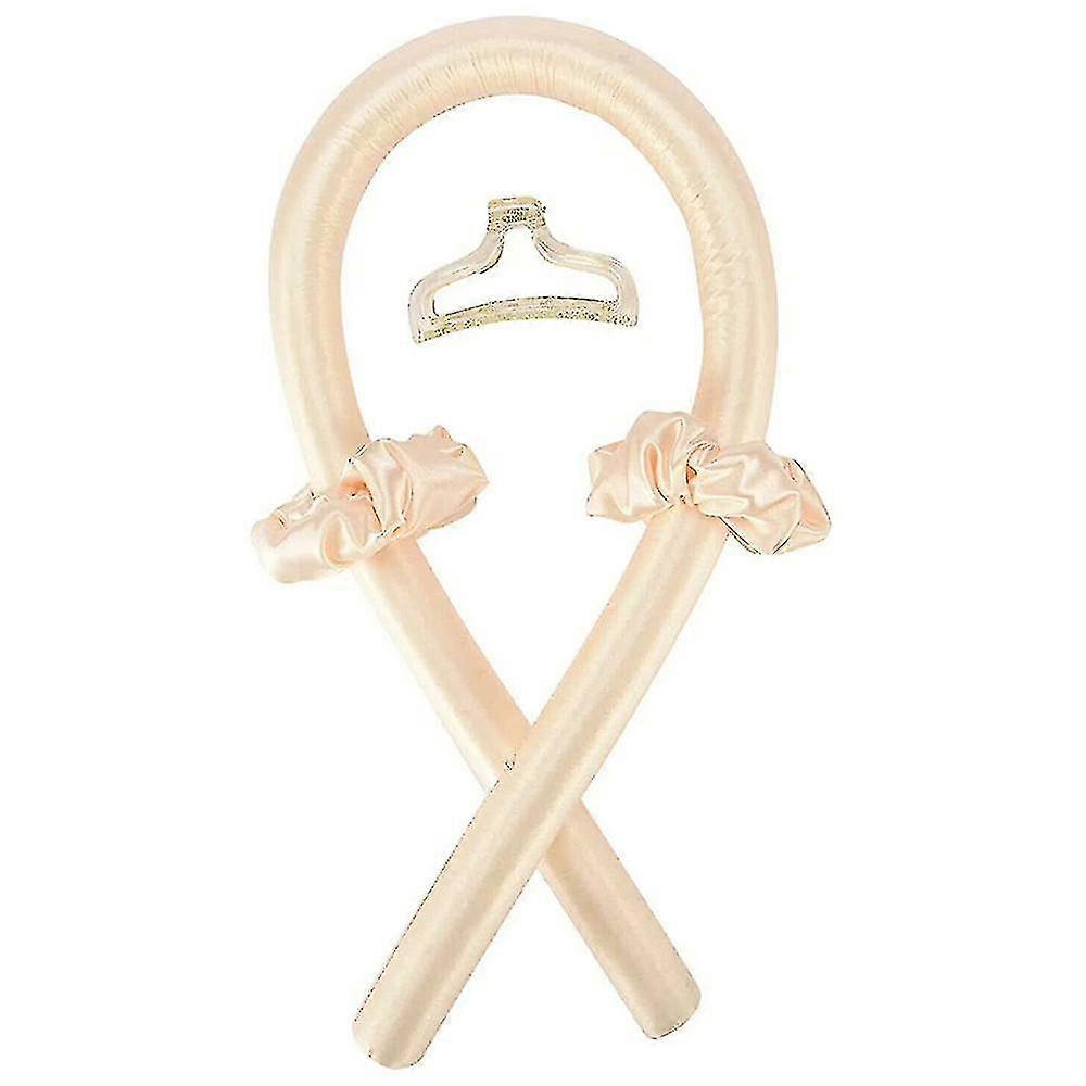 Herbruikbare Heatless Curling Rod Curls Zijden Lint Haar Roller Hoofdband