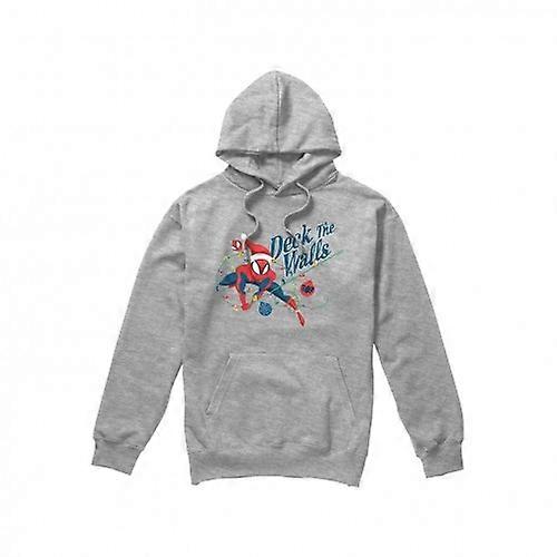 Spider-Man Herren Deck The Walls Kapuzenpullover