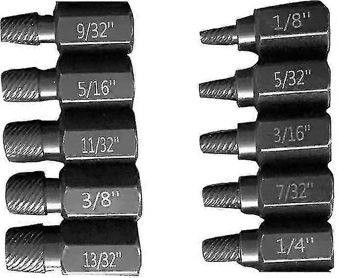 Screw And Bolt Extractor Set