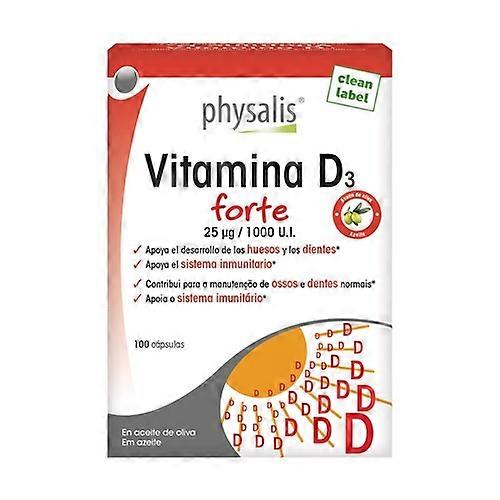 Vitamin D3 Forte 100 capsules