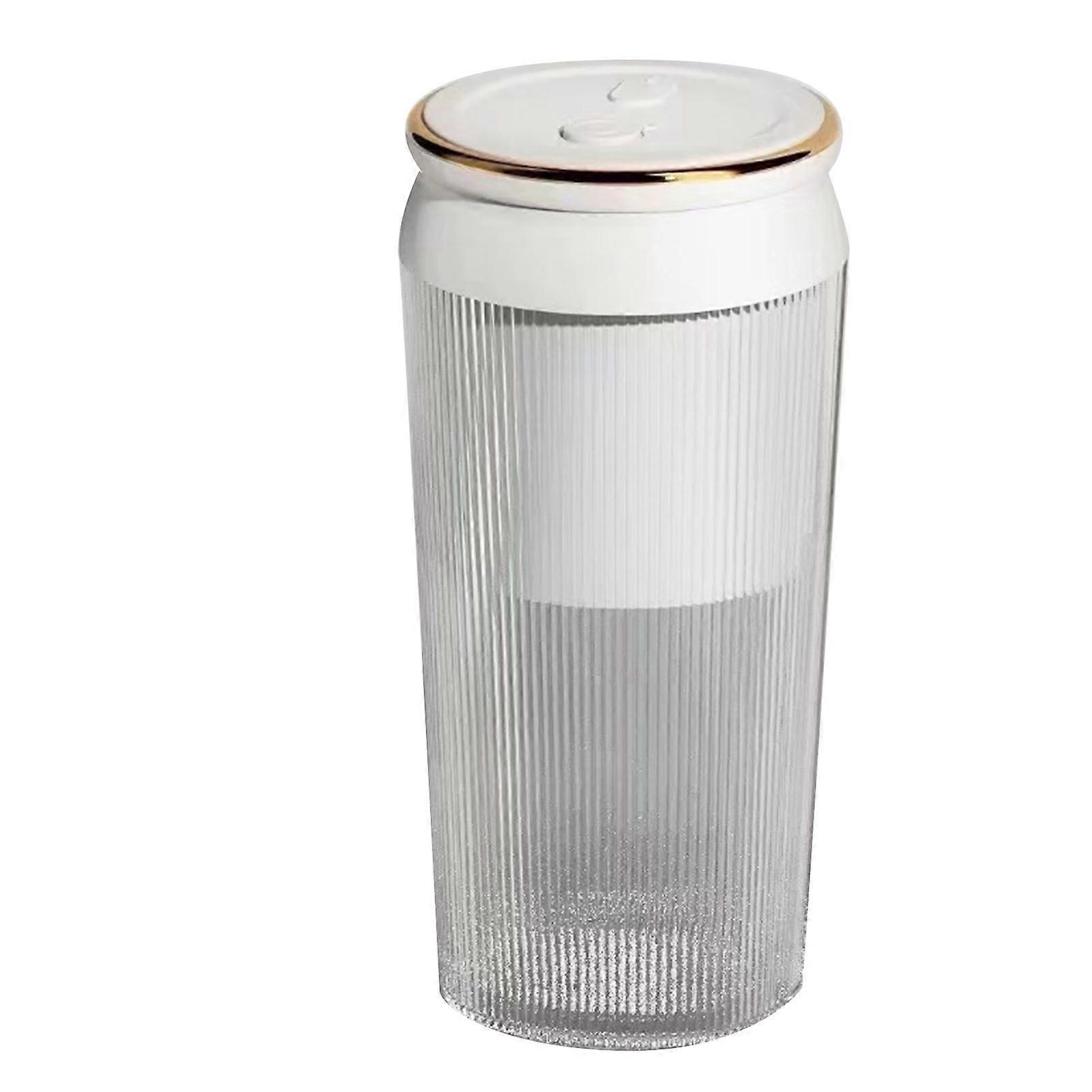 Mini Juicer Cup USB Charging Multifunctional Portable Automatic Small Fruit Squeezer for Home Dormitory 300ml White