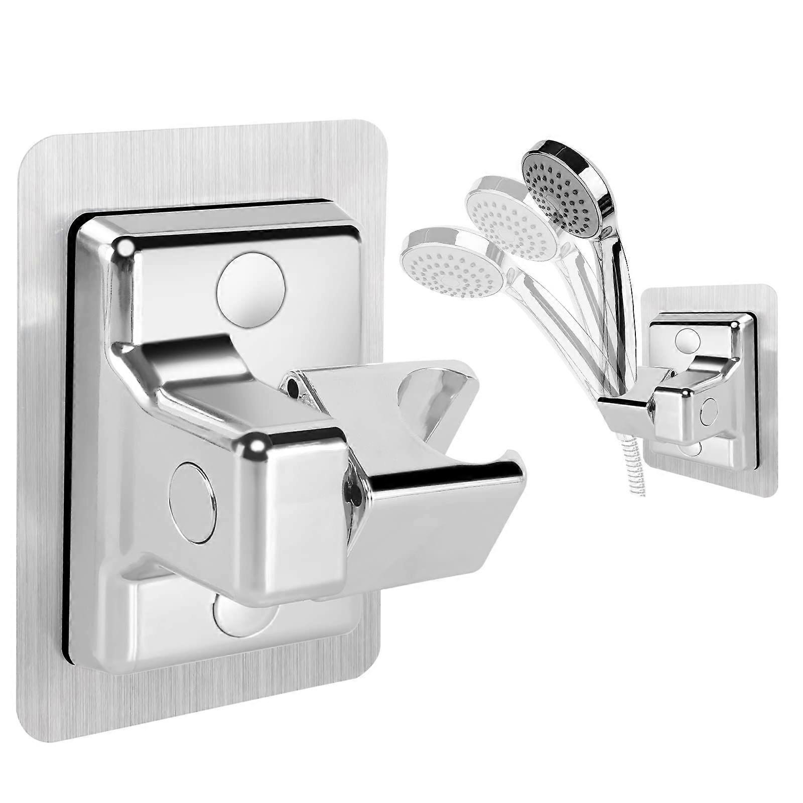 1pcs shower bracket--rotating silver base