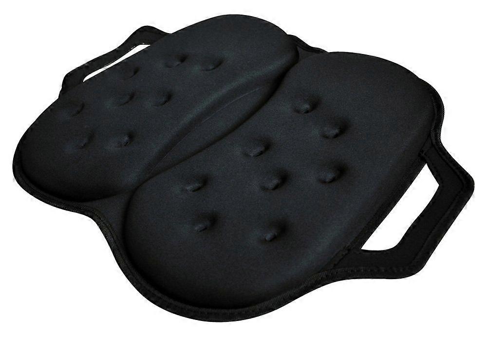 Orthopedic Seat Cushion with Handle for Travel, Airplane, Car, Office - Relief for Back Pain, Sciatica, Tailbone