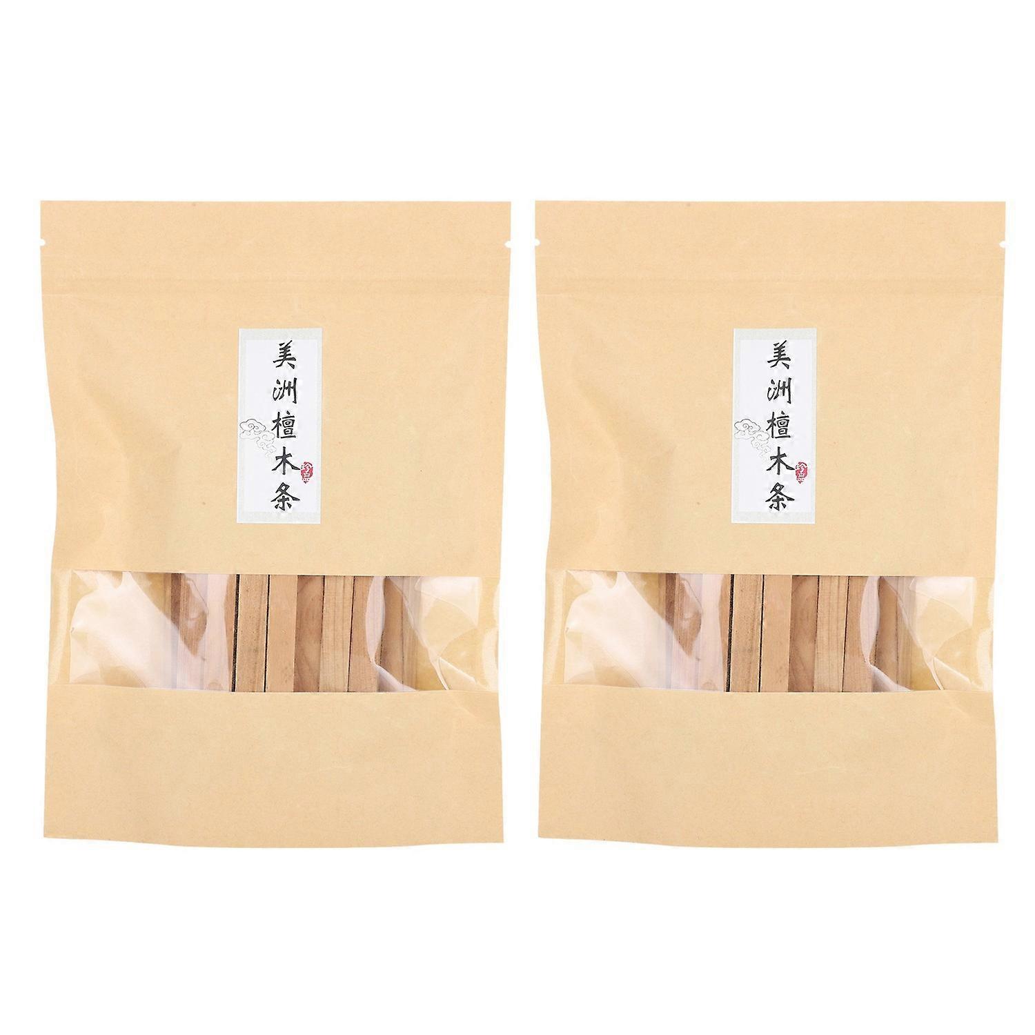 2 Packs Sandalwood Wood Sticks Incense for Yoga Aromatherapy Tea Ceremony GgiftsRectangle