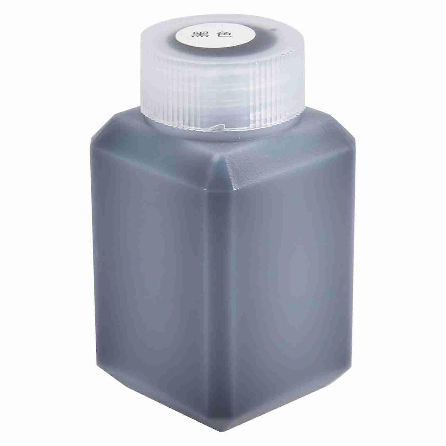60ml Leather Border Oil Plastic Bottle DIY Craft Manual Leather Edge Sealing Tool(Black)