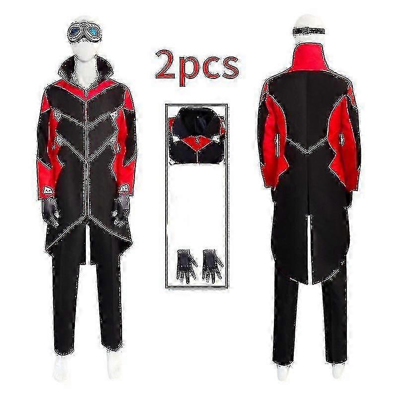 ד"ר אגמן Et מכנסיים תחפושות בגדי ריקוד גברים איבו ניק טרנץ' מדים משקפיים GS בגדים BSSM