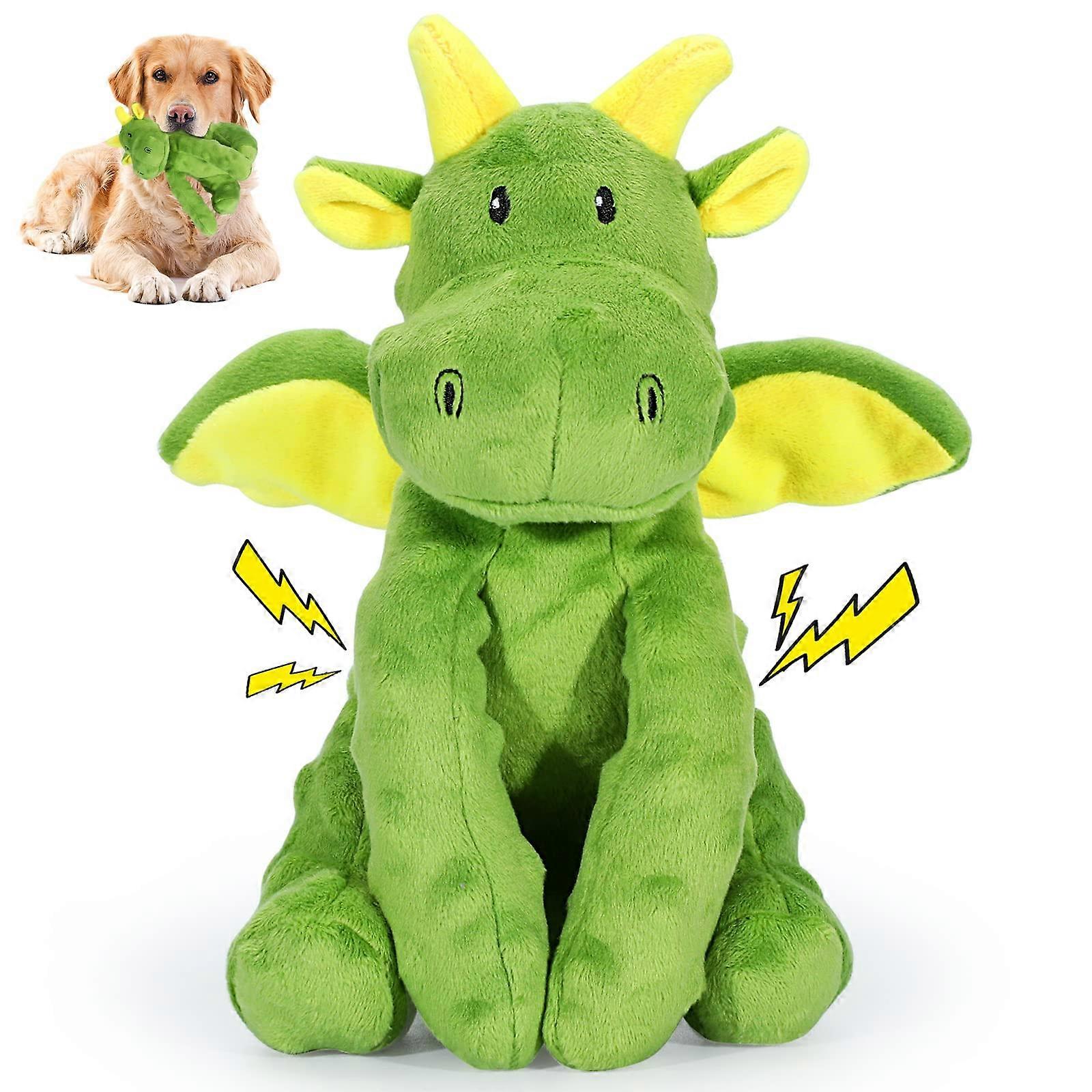 Squeaky Plush Dog Toys with Crinkle Paper