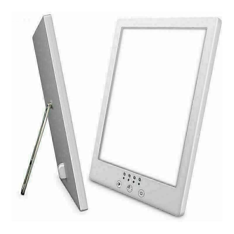 12,000 Lux UV-Free Therapy Lamp with Adjustable Brightness and Timer