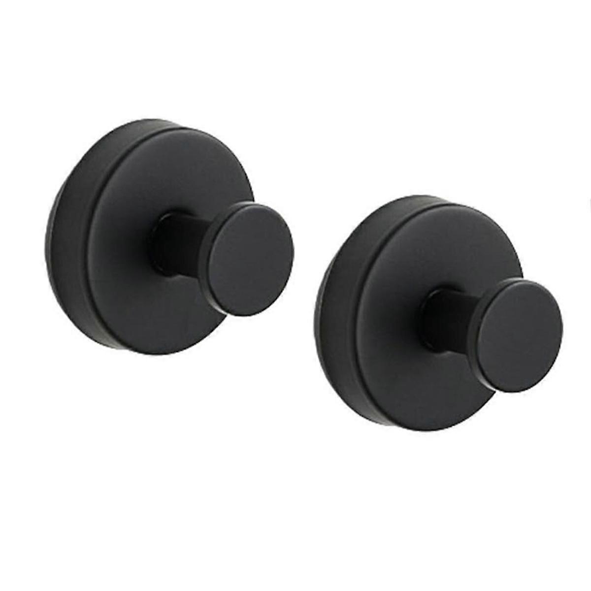 Stainless Steel Sucker Hook Non-Porous Hook Apply to Any Place Black