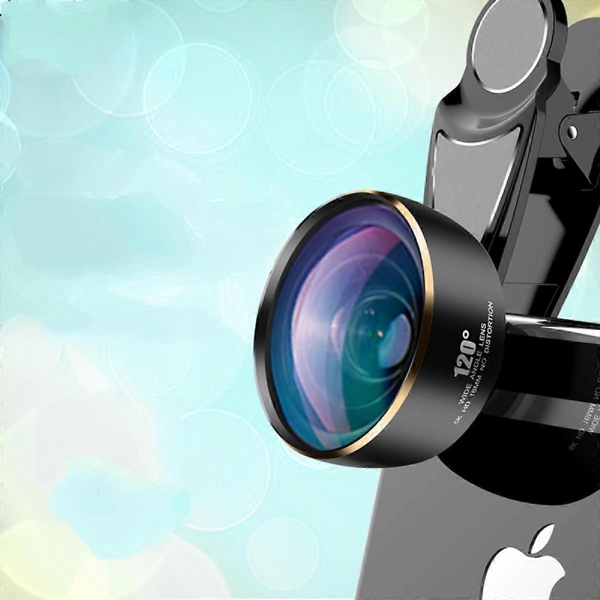 4k Wide Angle Macro Phone Lens Distortionless Hd Universal Camera Lens Kit