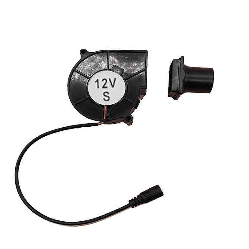 7530 PWM Air Blower 12V 0.2A AC Powered Fan for BBQ Camping Picnic Fire Tools