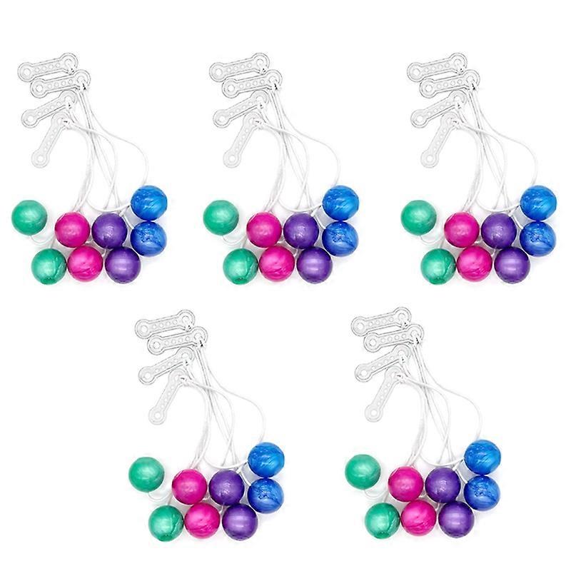 20PCS Ball Lato-Lato Toy Ball Children Toys Latto Toy Ball Shake Mixed Color with Light