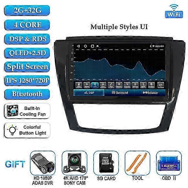 Android 12 Car Radio Multimedia Video Player For JAC Refine S5 2013 - 2019 GPS Navigation Autoradio Stereo Audio 2 Din Head Unit