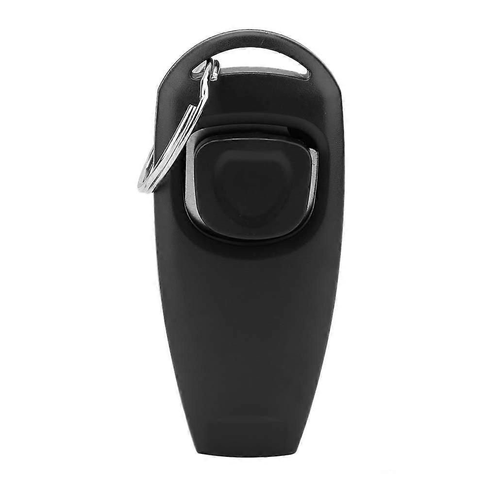 Pet Puppy Clicker Whistle Training Tool for Dogs and Cats, Keyring Design, Portable, Durable, and Effective Obedience Aid