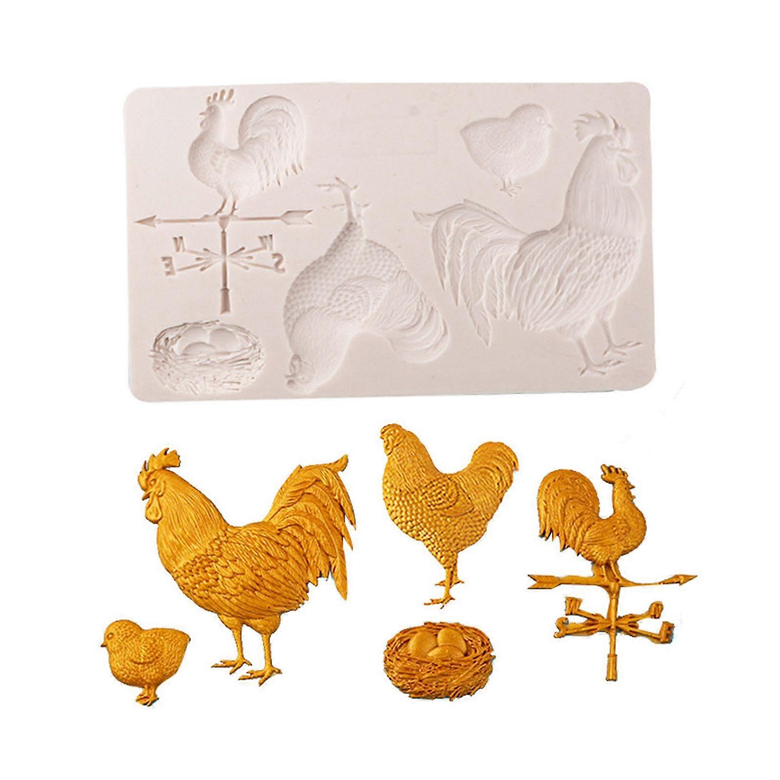 Silicone Chocolate Moulds Chicken Nest Shaped Chocolate Candy Moulds Baking Tools Non-stick Silicone Material for Baking