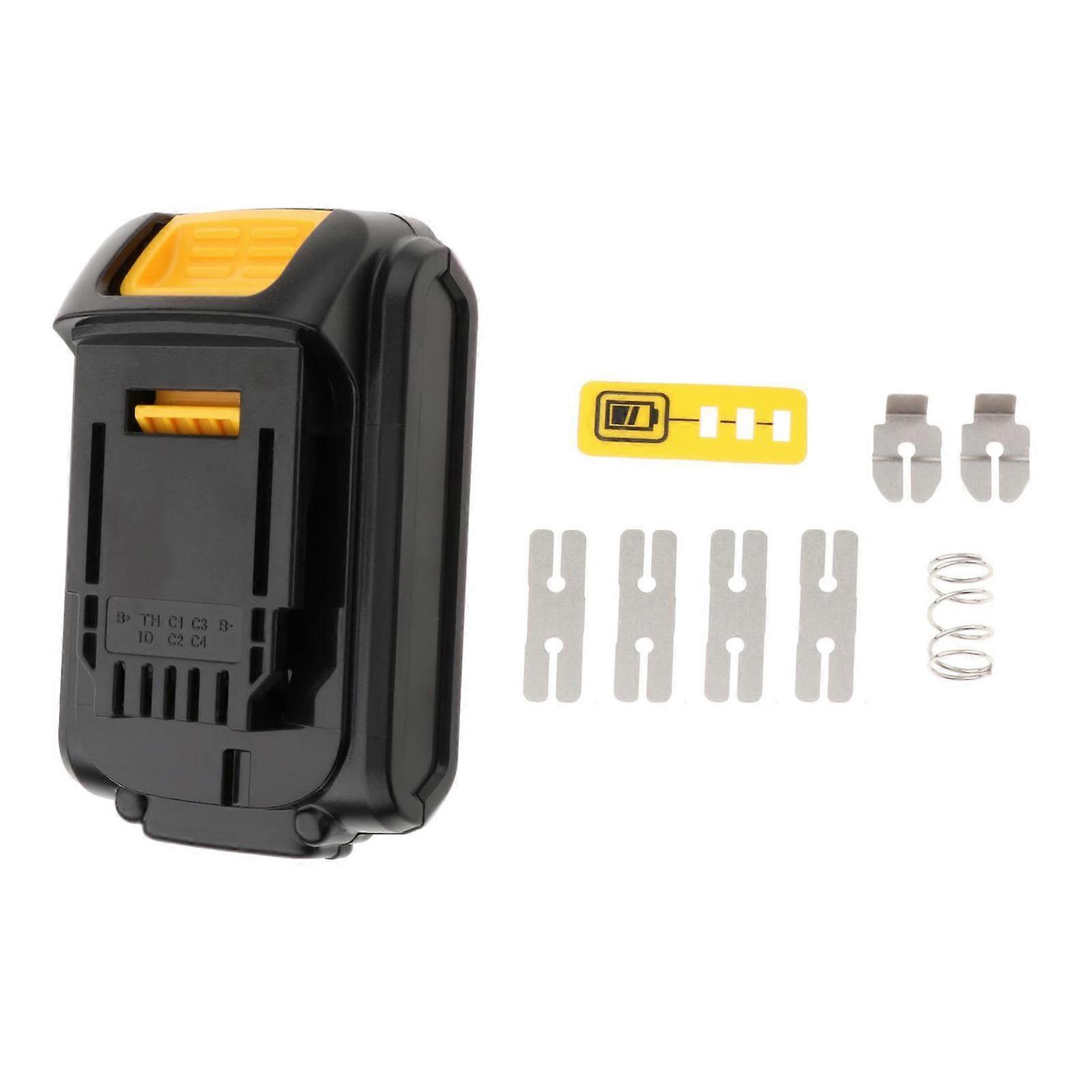 Plastic Box for 20V Rechargeable Lithium Battery Replacement Power Tool