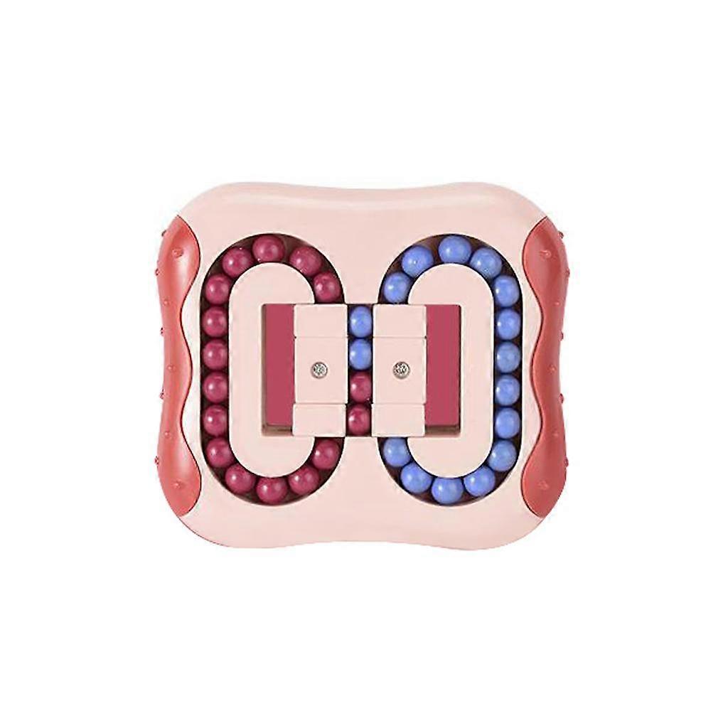 Bean Rotating Decompression Toy, Square Rotating Small Beads Puzzles Game