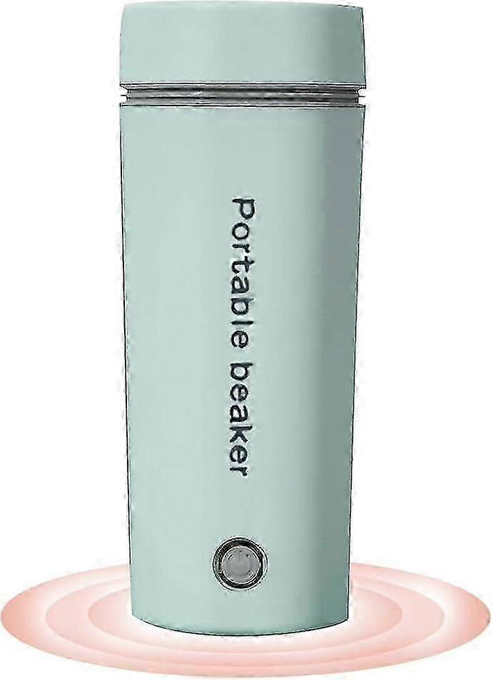 Tazza da viaggio riscaldata elettrica 230v Bottiglia d'acqua riscaldante intelligente 350ml Bollitori elettrici portatili senza perdite con 5 minuti di ebollizione rapida / anti-secco Protectio
