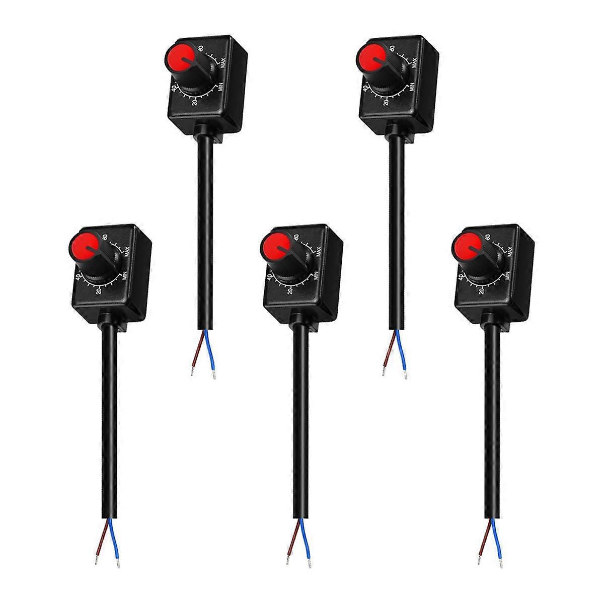 5 قطع DC0 / 1-10V مقبض LED باهتة ، منخفض الجهد السلبي باهتة PWM يعتم
