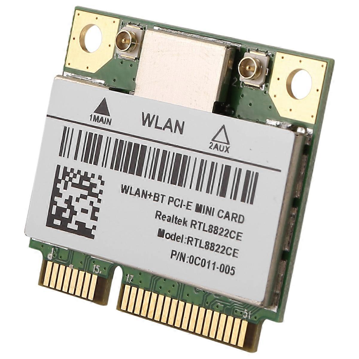 RTL8822CE 1200Mbps 2.4G/5Ghz 802.11AC WiFi κάρτα δικτύου Mini PCIe Bluetooth 5.0 υποστήριξη Laptop/PC Wi