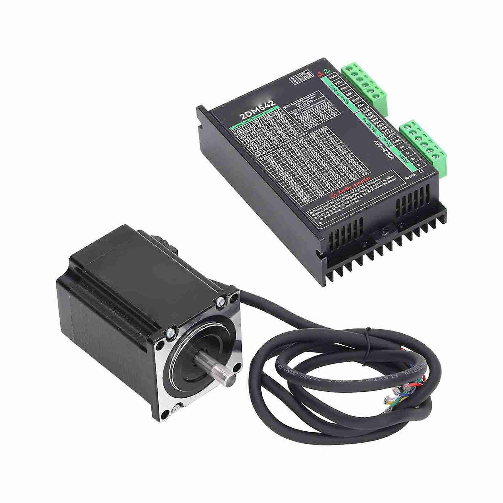 57 Stepping Motor 20‑50VDC Input 2 Phase Digital Stepper Motor Driver Controller Low Noise