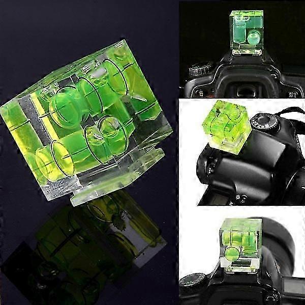 1PCS Multi-Dimensional Camera Levels Hot Shoe Plug-In 3D Camera Levels