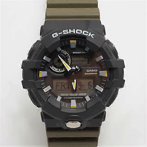 Casio G-shock Ga-710tu-1a3er Men's Analog-digital Watch – Two-tone Utility Color, 200m Water Resistance