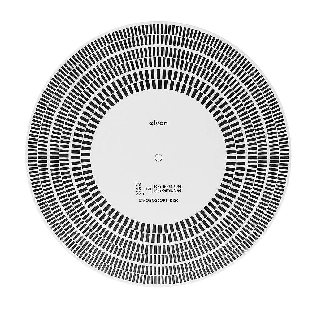 LP Vinyl Record Turntables Phono Tachometer Calibration Stroboscope Disc