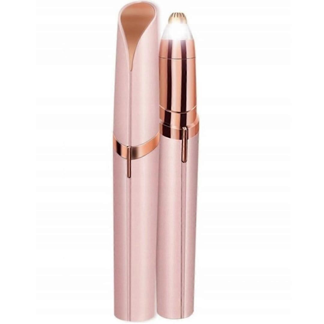 Electric Eyebrow Trimmer for Women, LED Light, Pain-Free Precision Hair Cutting, Compact Size, Ergonomic Design