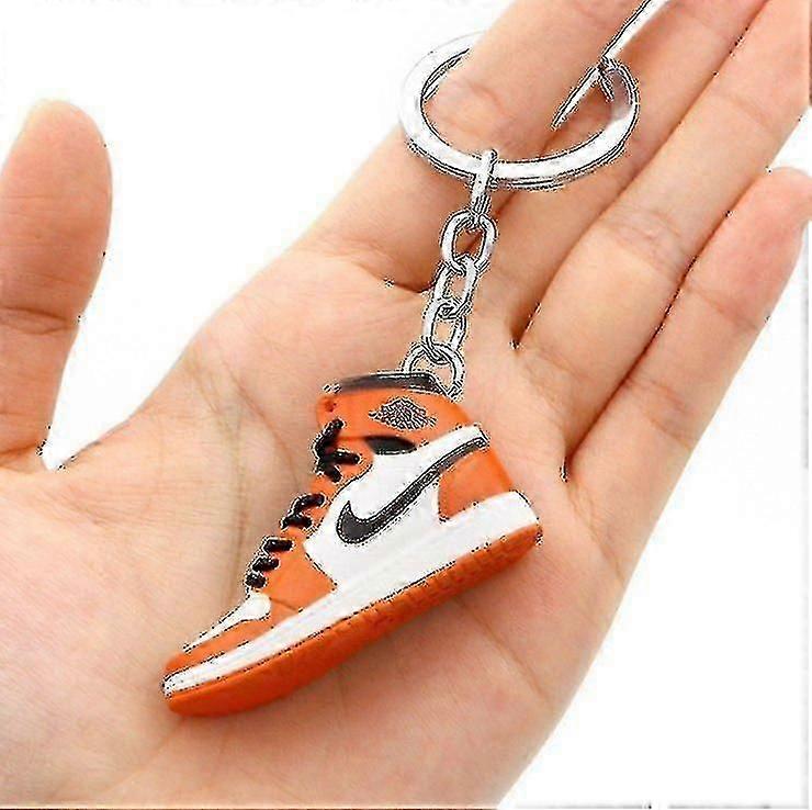 Pantofi Model Breloc Geantă Pandantiv 3d Tridimensional Mini Pantofi de baschet Personalitate creativă Pandantiv (dp)