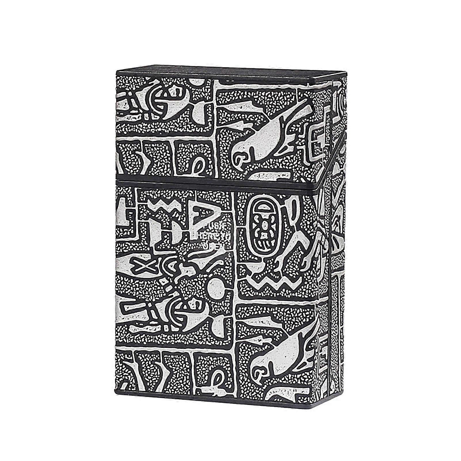 ette Case Vintage Egyptian Pattern  Storage Box