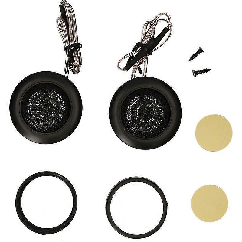 A pair of car modified tweeter speakers
