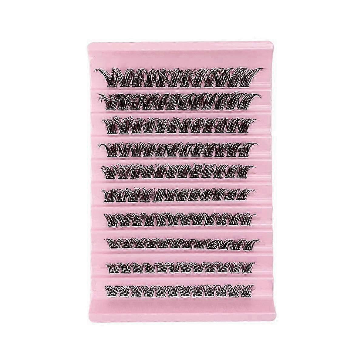 D06 DIY Cluster Lashes Volume Natural Segmented Eyelashes Bundles Eyelash Extension Individual Lash js