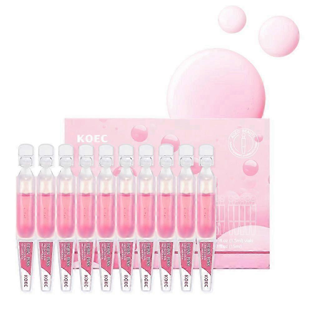 PDRN Pink One Day Serum, Hydrating Moisturizing Facial Serum, Skin Firming Wrinkle Reducing Ampoule Serum for Face, Anti-aging Repair Serum
