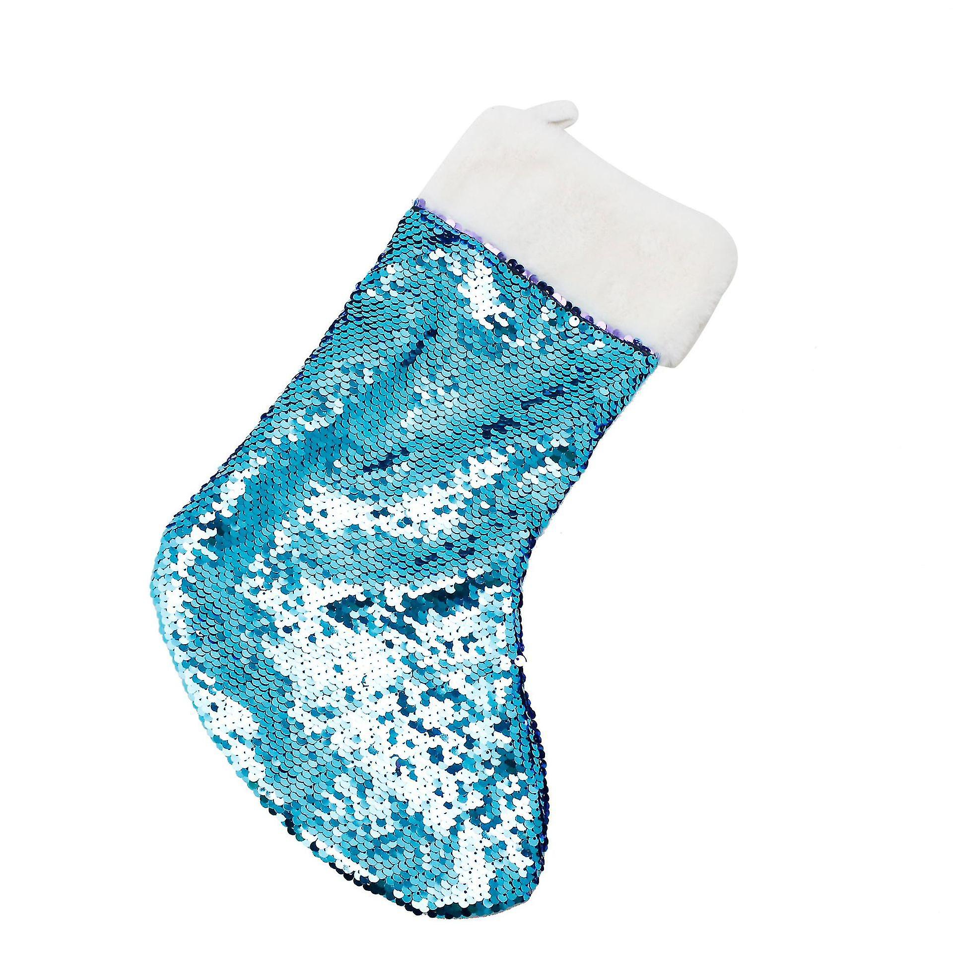 Sequins Christmas Stocking Christmas Pendant Decorations For Christmas Tree