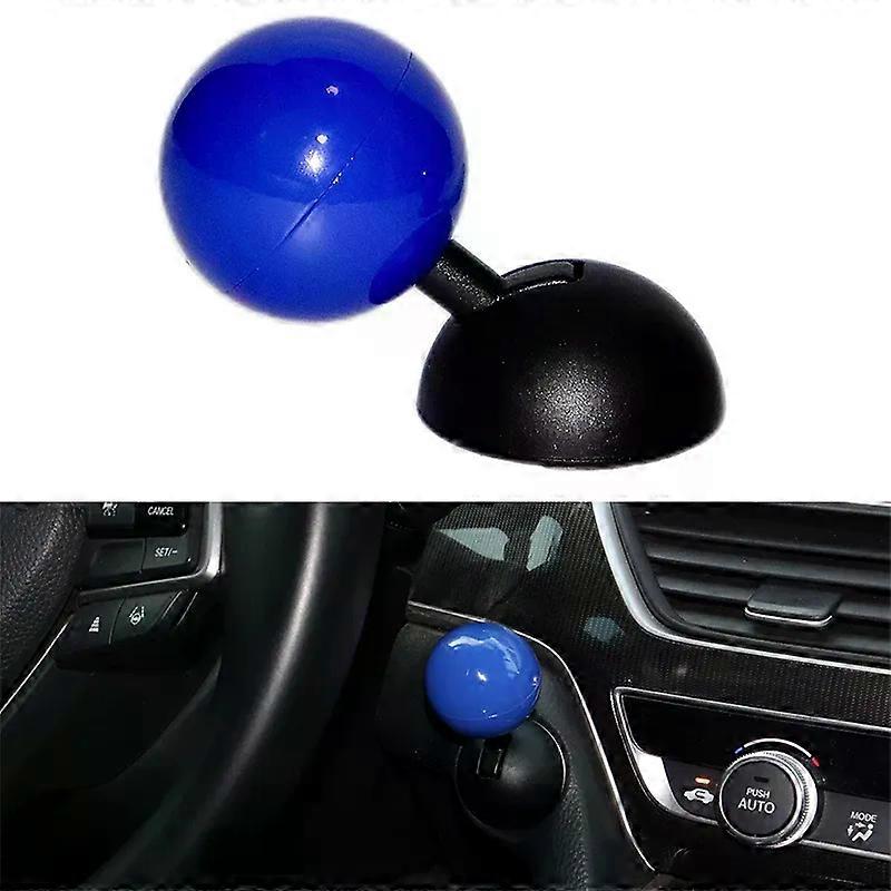 Car Push To Start Button Rocker Car One Button Start Lever Car Engine Start Stop Button Joystick Ball-bar Automotive Decorative