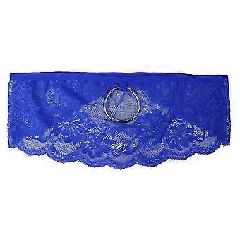 Men T-Back Underwear Low-Rise Man Bikini G-String Thong Slip Wrap White