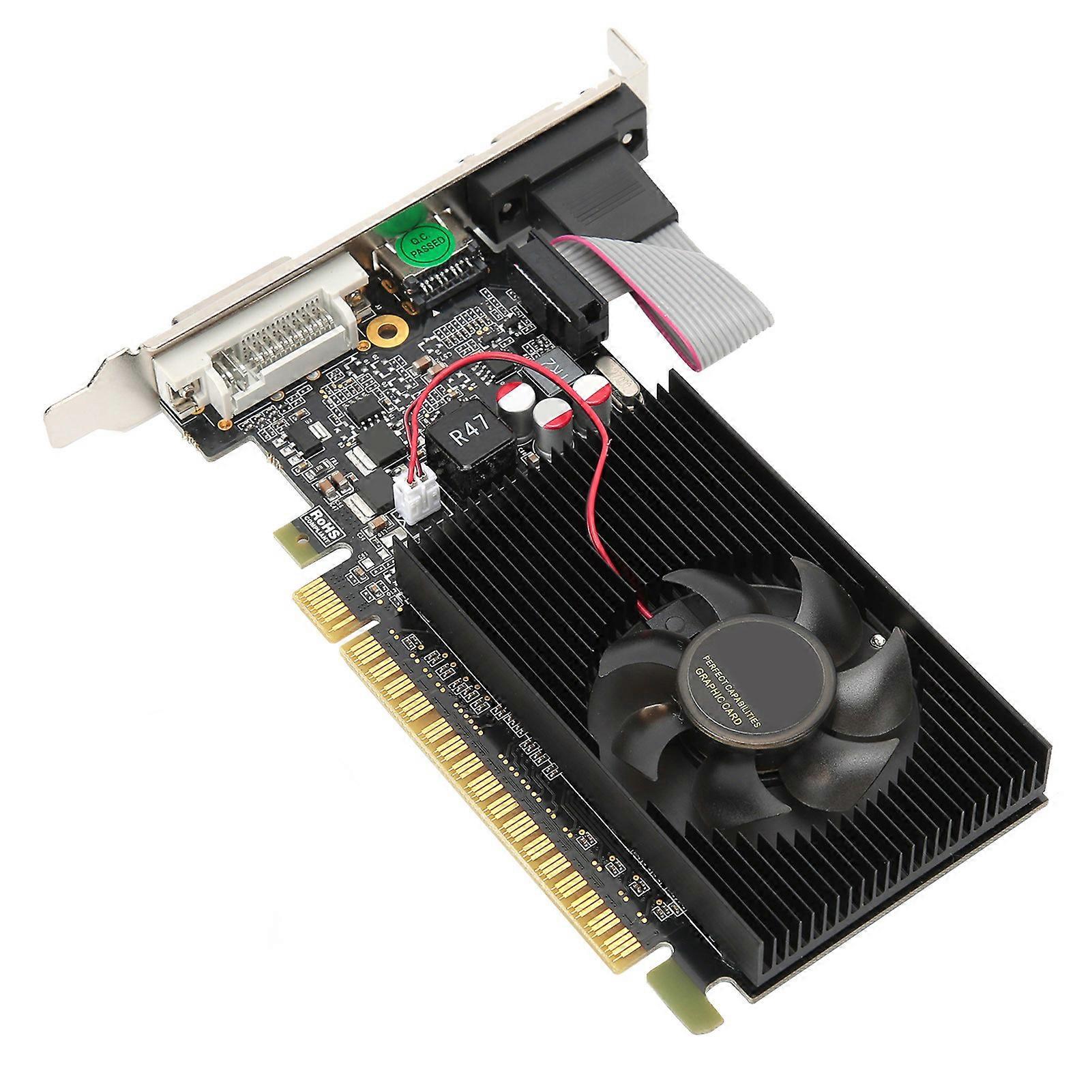 GT730 2GB Grafikkarte Desktop-Computer Zubehör 64bit DDR3 Display Interface Adapter