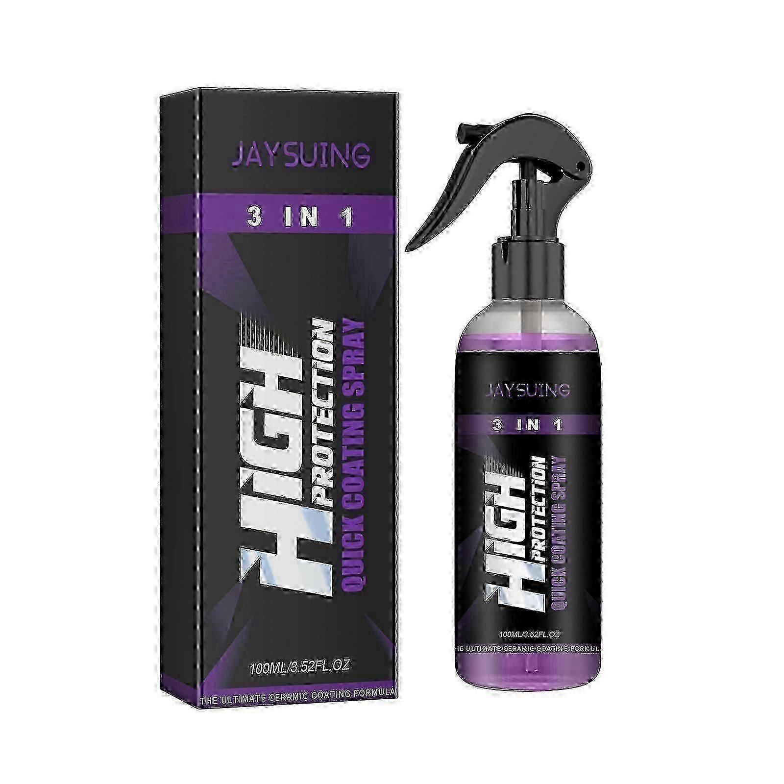Purple Coating Agent Automotive Scratch Finish Cleaning Dust Reconditioning Polishing Maintenance Coating Agent