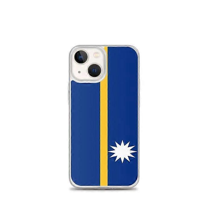iPhone Case - Nauru - Flag - Soft - Multicolor - Vertical Model