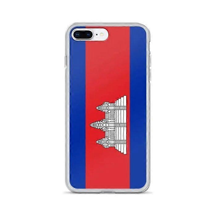 Cambodia Flag Phone Case - iPhone 7 Plus