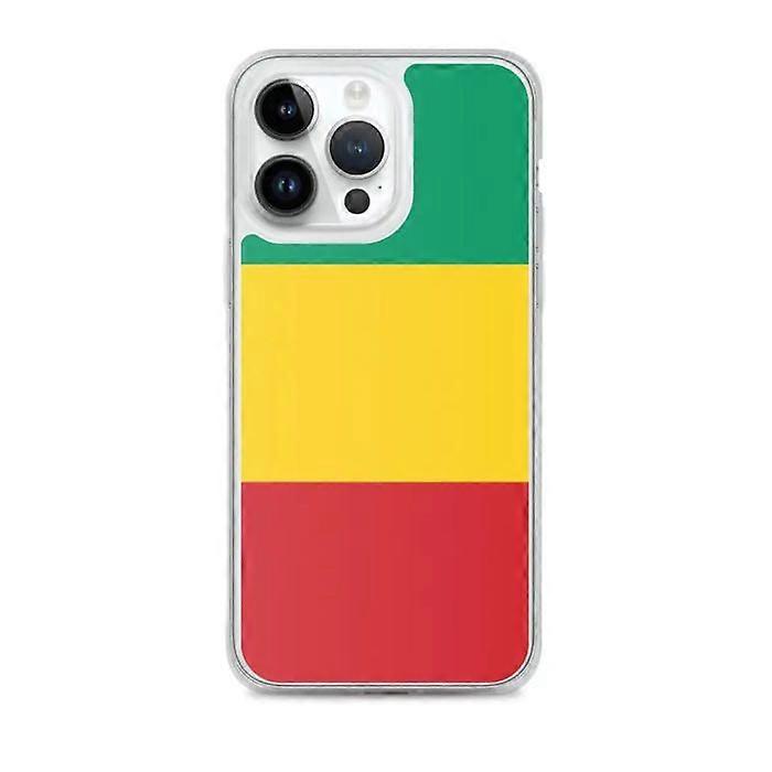 iPhone Case - Guinea Flag - iPhone 14 Pro Max - Flexible - Multicolor - Vertical
