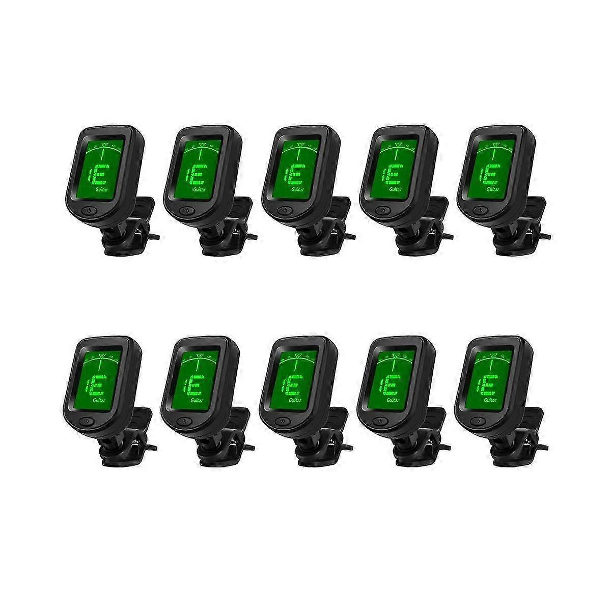 Multi-Instrument Chromatic Tuner for Guitar, Violin, Guzheng, Pipa, Erhu with 12-Tone Precision