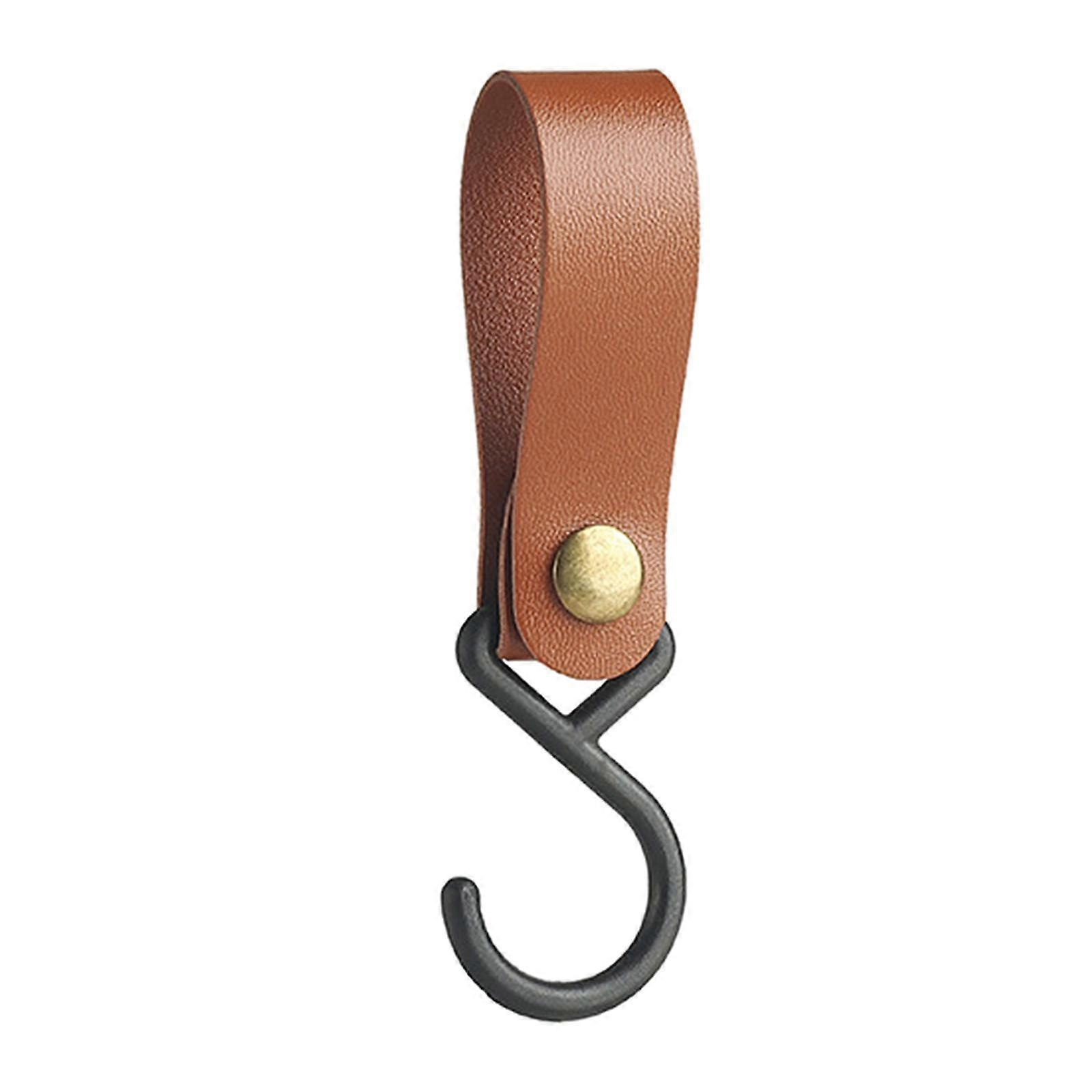8Pcs Hanging Hooks Buckle W/ Snaps Easy Install Hanger Camping Hooks for