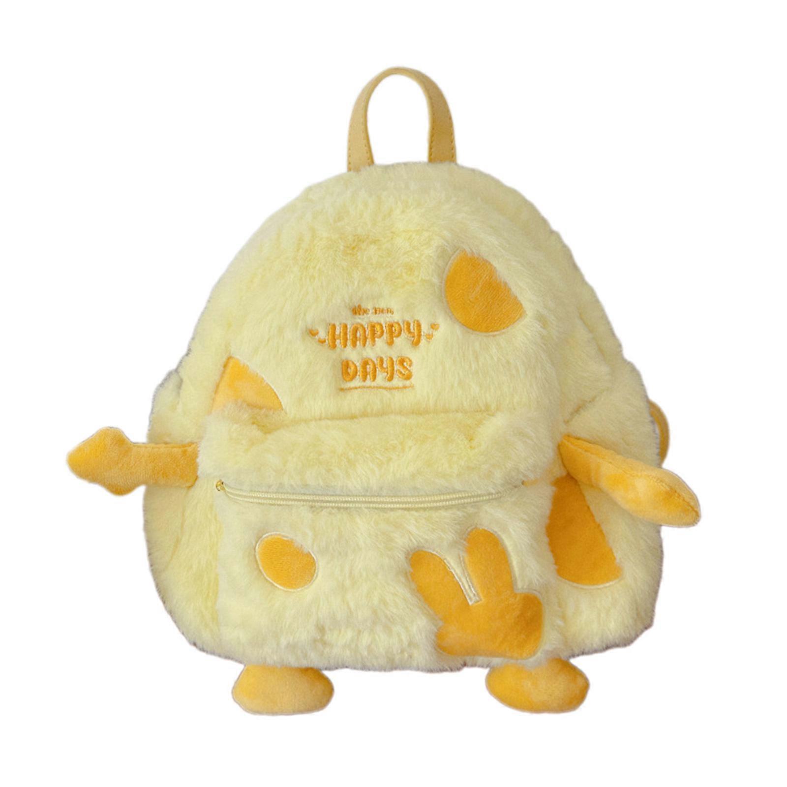 Versatile and Durable Multifunctional Backpack Plush Shcool Bag Travel Daypack for Students and Professionals