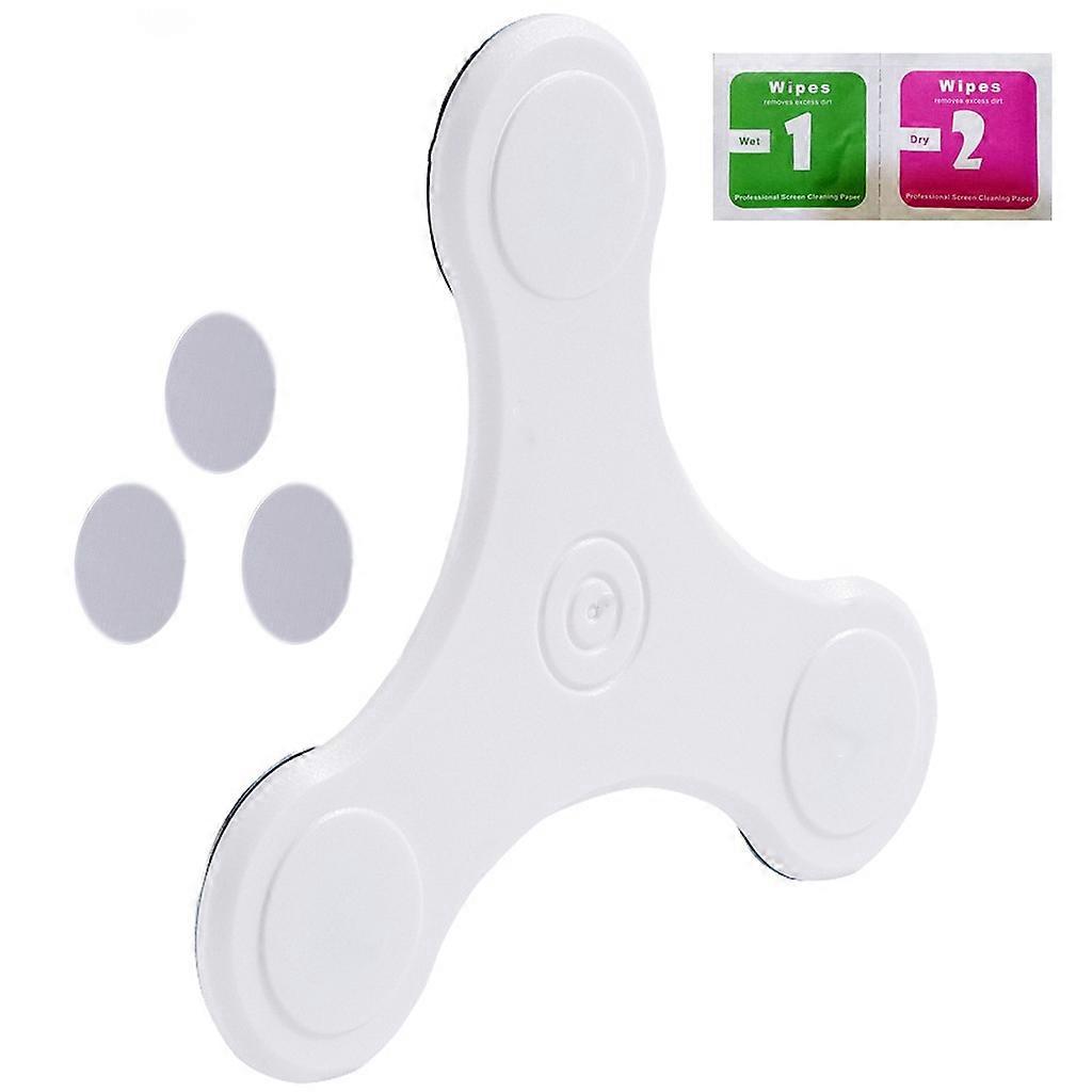 Computer Monitor Expansion Bracket, Smartphone Dock for Universal Computer Display Adjustable Laptop Stand  White