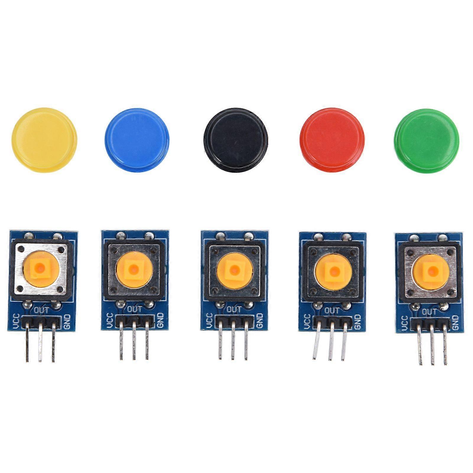 Bloques de construcción electrónicos de alta calidad, módulo de botón grande módulo de botón