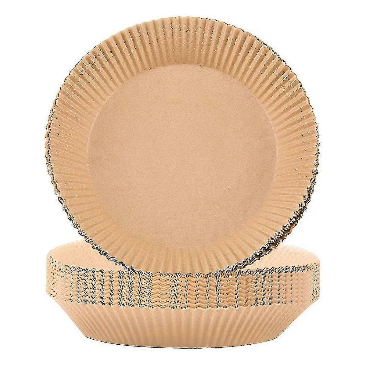 100 st Air Fryer Pergamentpappersfoder, operforerade bakplåtar